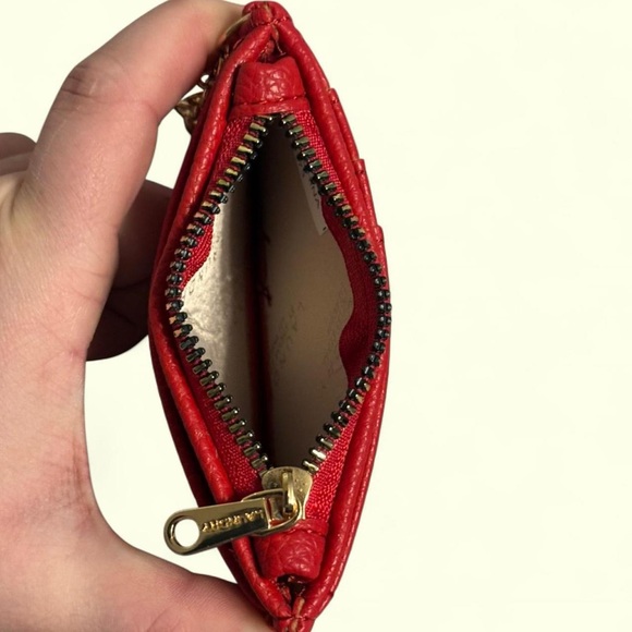 Laundry by Shelli Segal Keychain Cardholder in Red - Picture 5 of 6